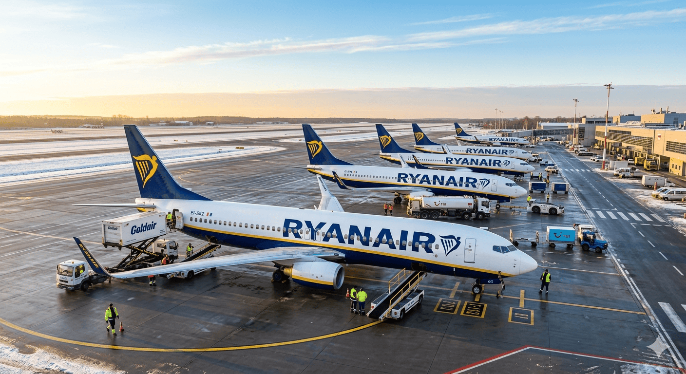 Ryanair Expands Winter Network With New European Routes