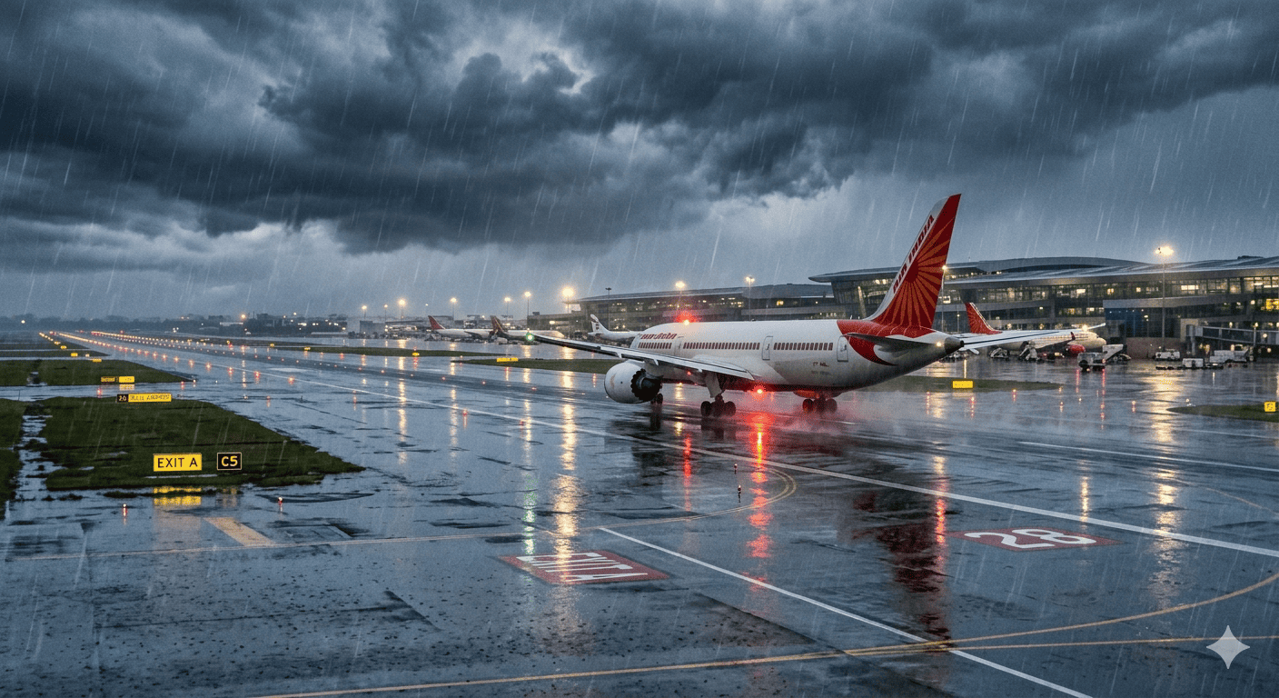 Monsoon Weather Warnings Threaten Travel Plans Across India
