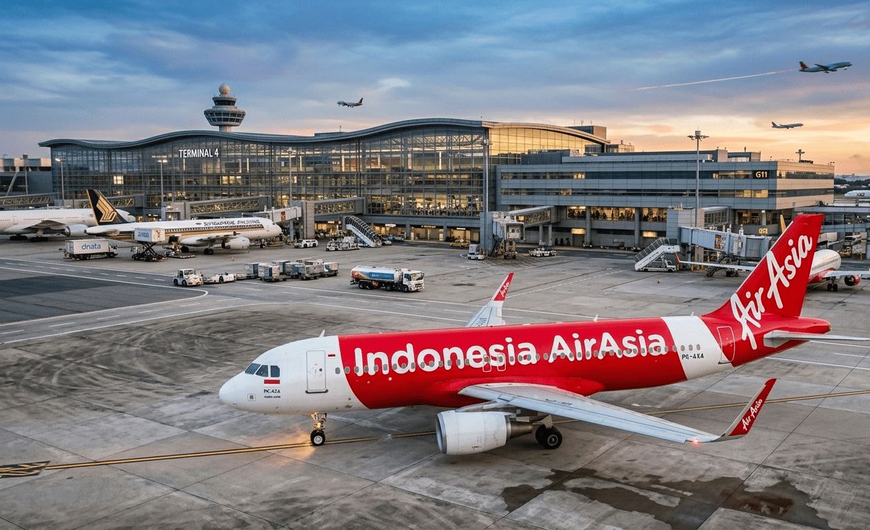 Indonesia AirAsia Trims Singapore Footprint: Direct Changi Routes Suspended