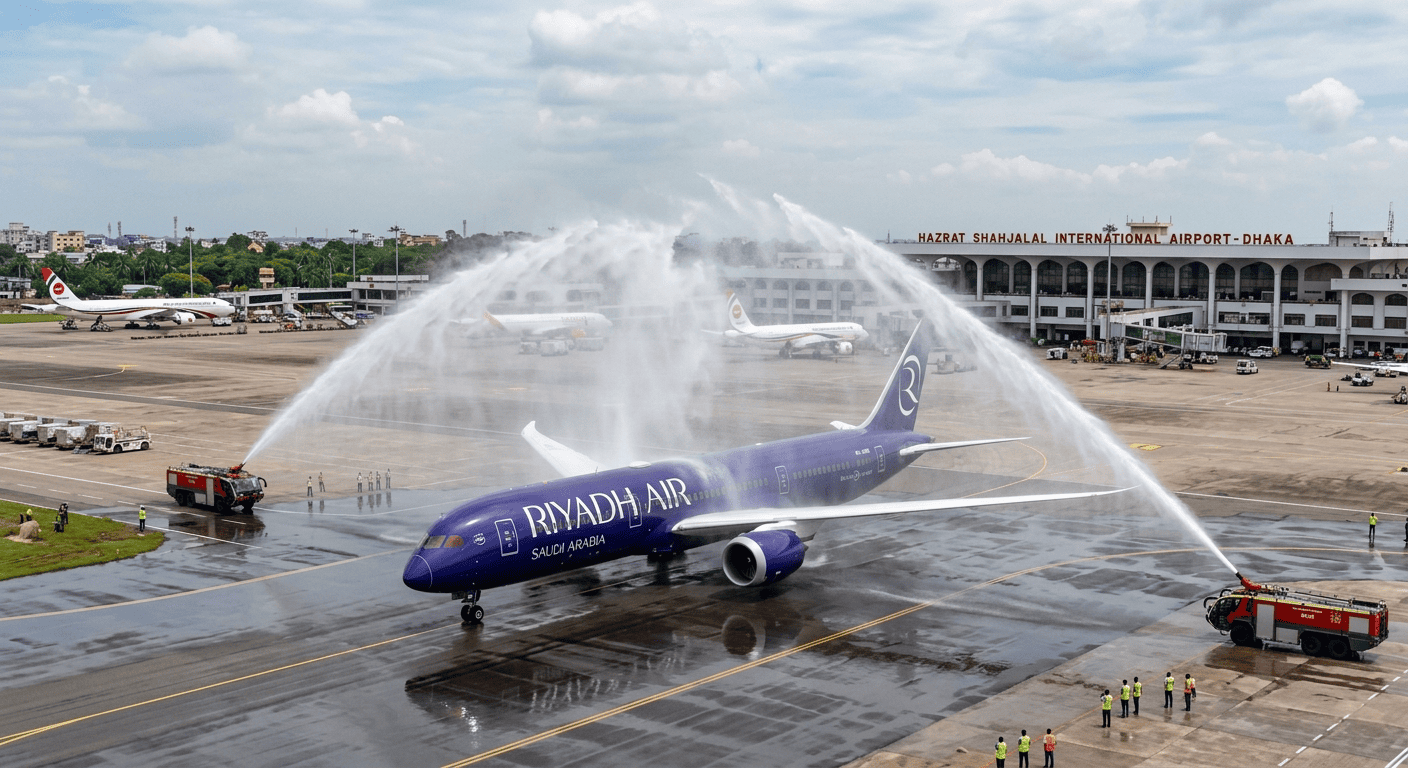 Riyadh Air Takes Flight to Dhaka: Saudi Arabia’s Newest Carrier Expands Network to Nine Destinations