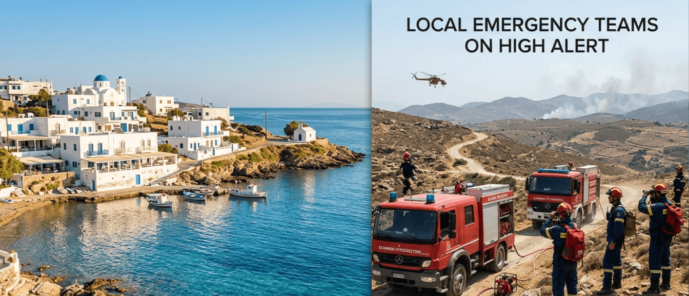 When Paradise Catches Fire: What Greece’s Summer Wildfires Mean for Your Holiday Plans