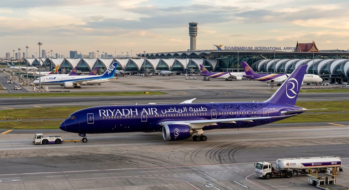 Riyadh Air Expands Asian Network with Direct Flights Between Riyadh and Bangkok