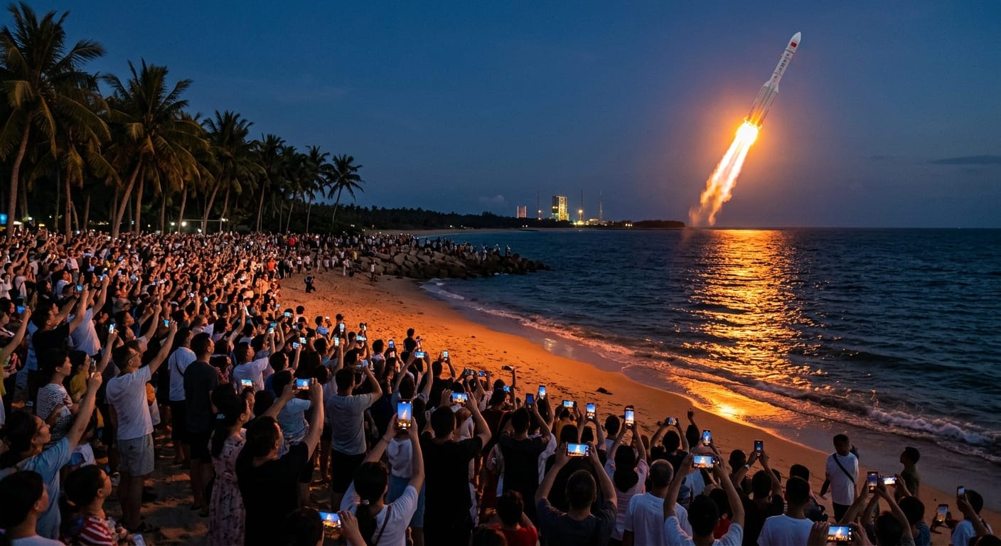 Rocket Dreams and Beach Loungers: How China’s Launch Sites Became Tourism Hotspots