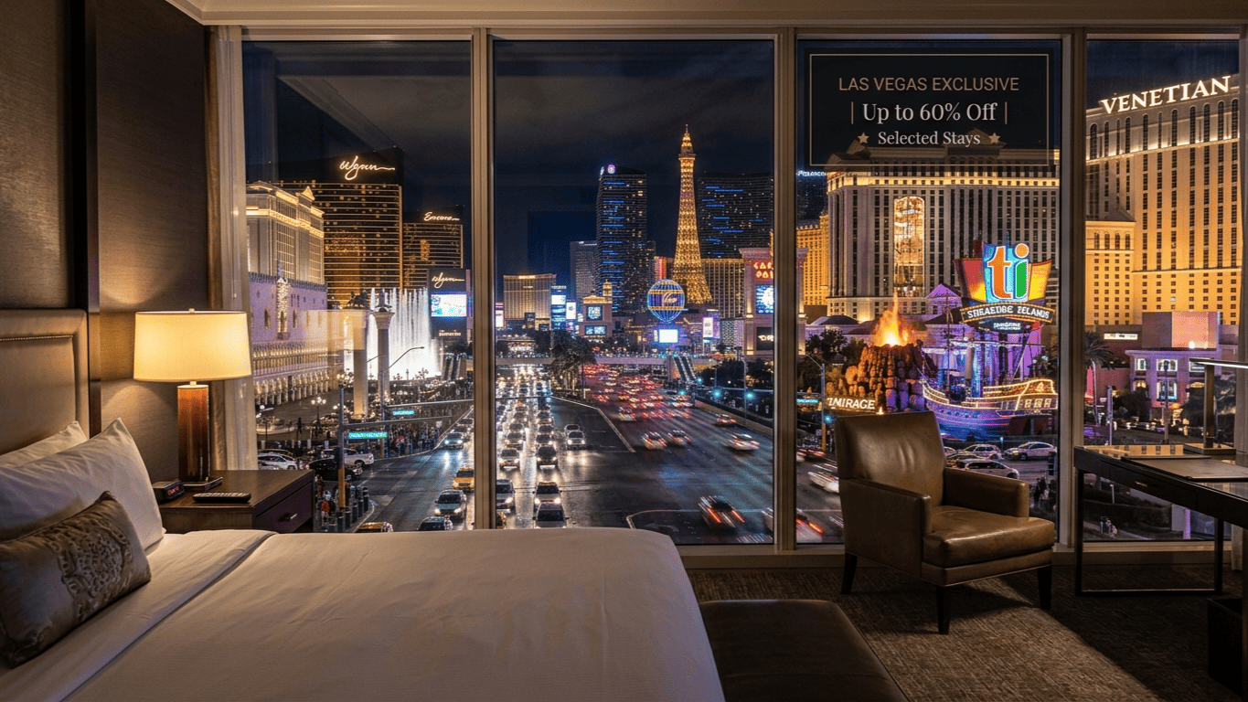 Las Vegas Offers Up to 60% Off Resorts in New Five-Day Travel Sale