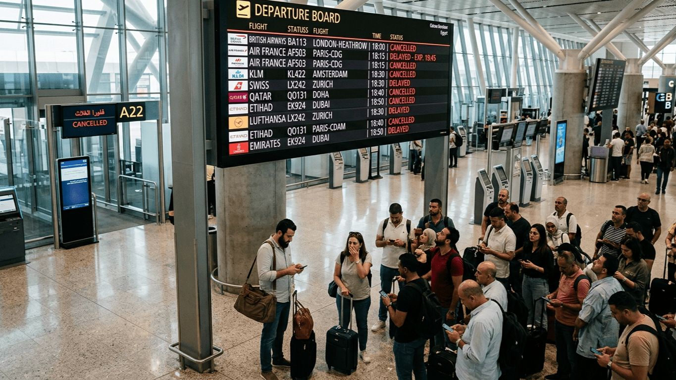 Global Airlines Extend Middle East Flight Suspensions Amid Ongoing Regional Airspace Disruptions