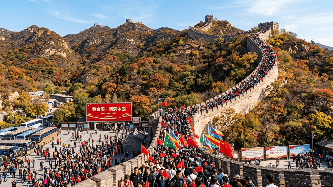 China’s Golden Week Travel Boom — Millions Take Off in Record-Breaking Holiday Surge