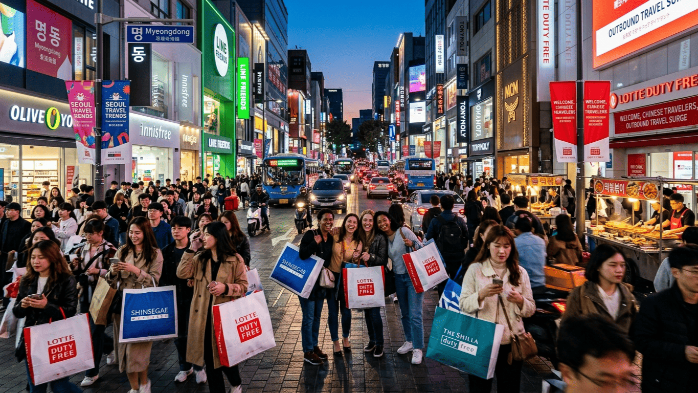 Seoul Becomes Top Asian Hotspot as Chinese Outbound Tourism Skyrockets