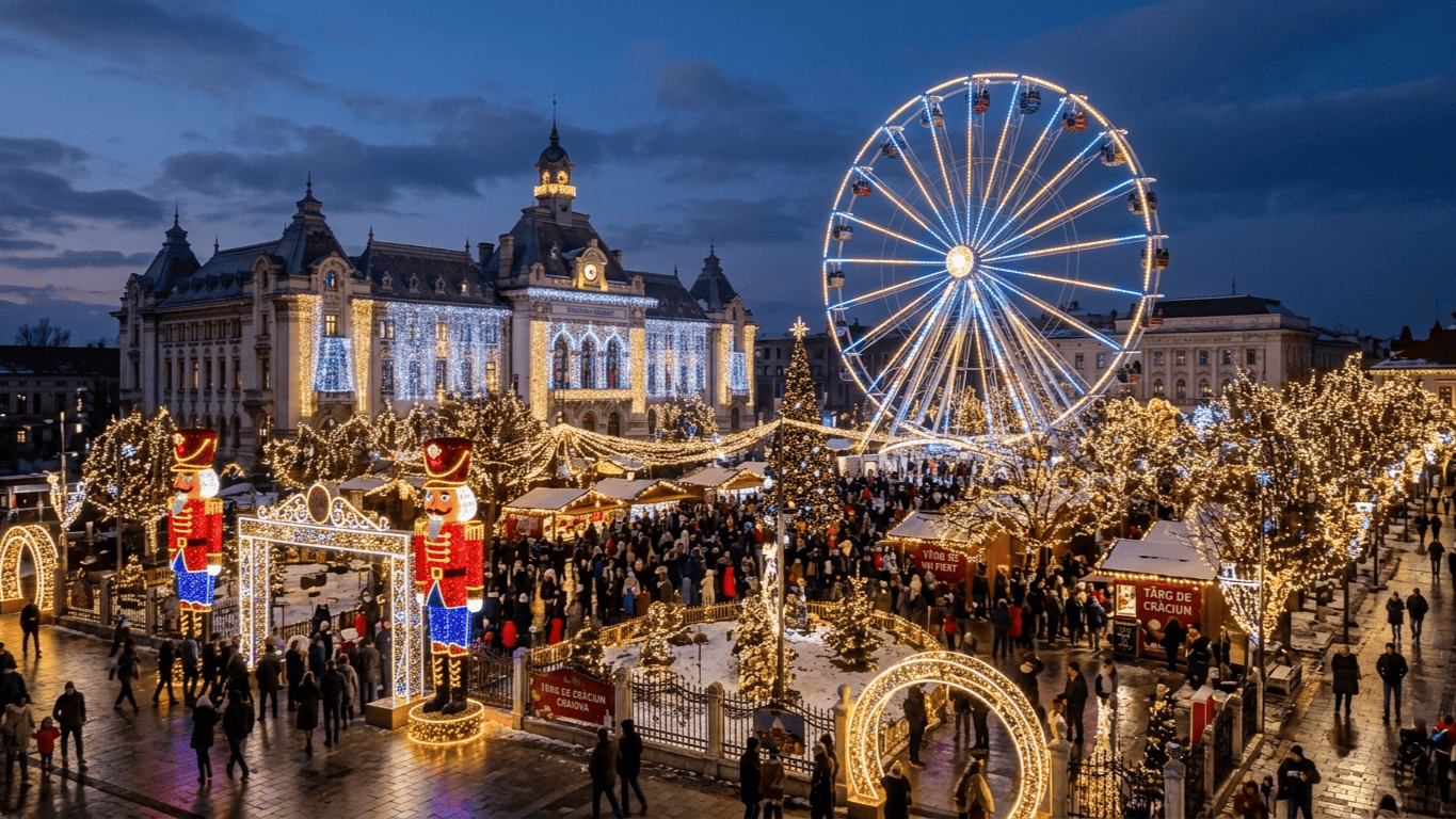 From Eastern Europe’s giant light trails to Swiss peaks, discover where to spend Christmas 2026