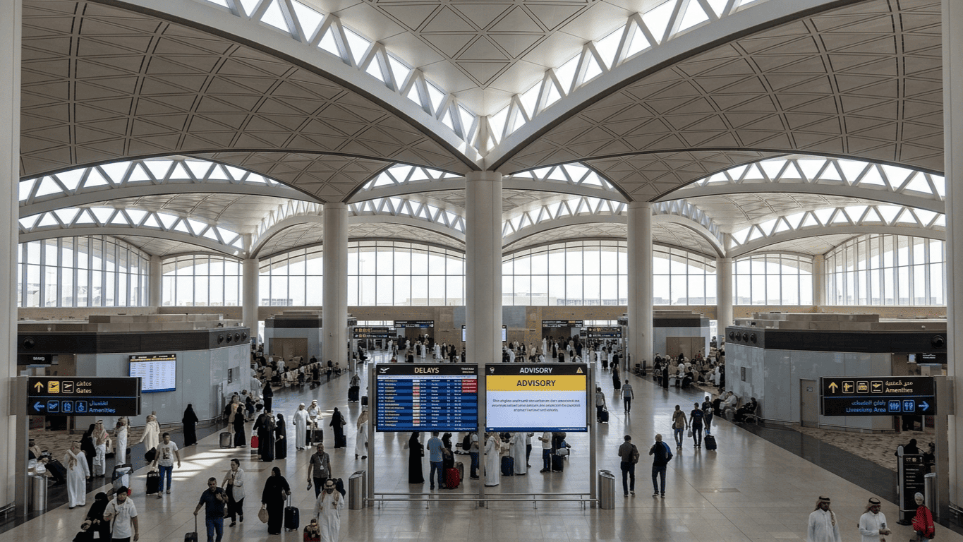 Heightened Security Alerts Cause Delays and Disruptions at Riyadh’s King Khalid International Airport
