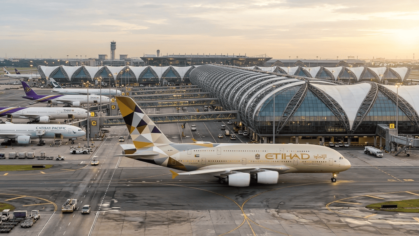 Etihad Deploys Flagship Airbus A380 to Bangkok Expansion