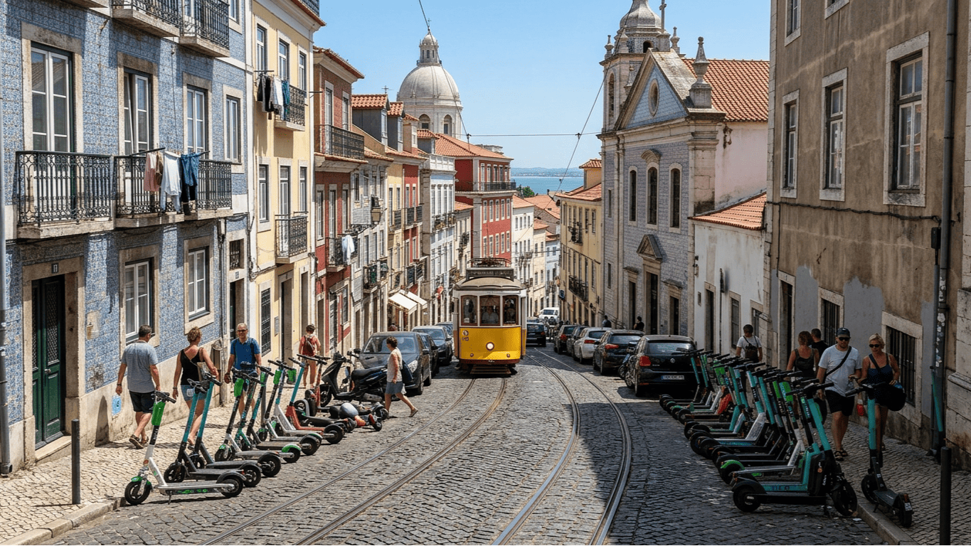 Lisbon Moves to Suspend Shared E-Scooter Services Amid Growing Safety and Public Space Concerns