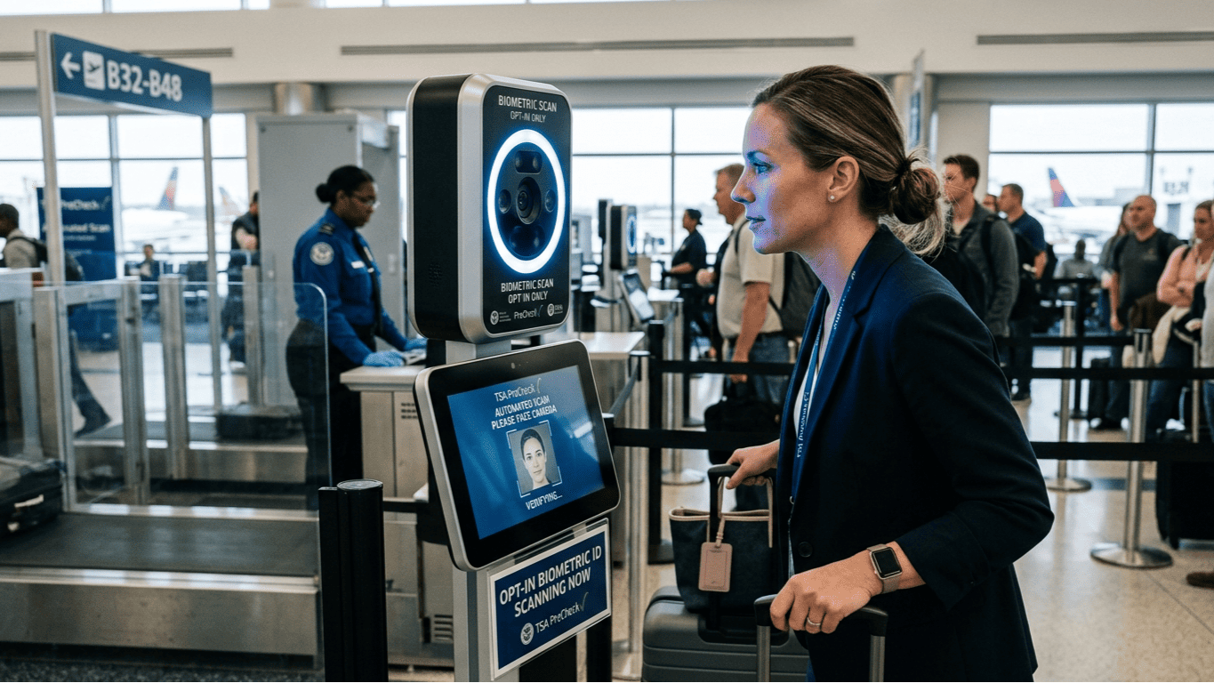 TSA Accelerates PreCheck Airport Security with Expanded Biometric and Facial Recognition Rollout