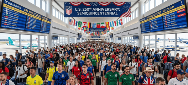 Perfect Storm: World Cup and U.S. 250th Anniversary Drive Record-Breaking July 4 Travel