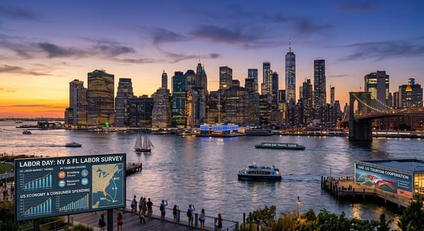 New York and Florida Lead Busiest Labor Day Travel Destinations as Summer Closes