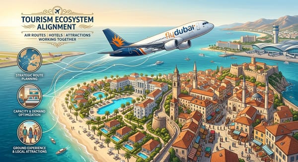 The Ecosystem of Tourism Growth: How Air Routes, Hotels, and Attractions Must Align to Build Sustainable Destinations