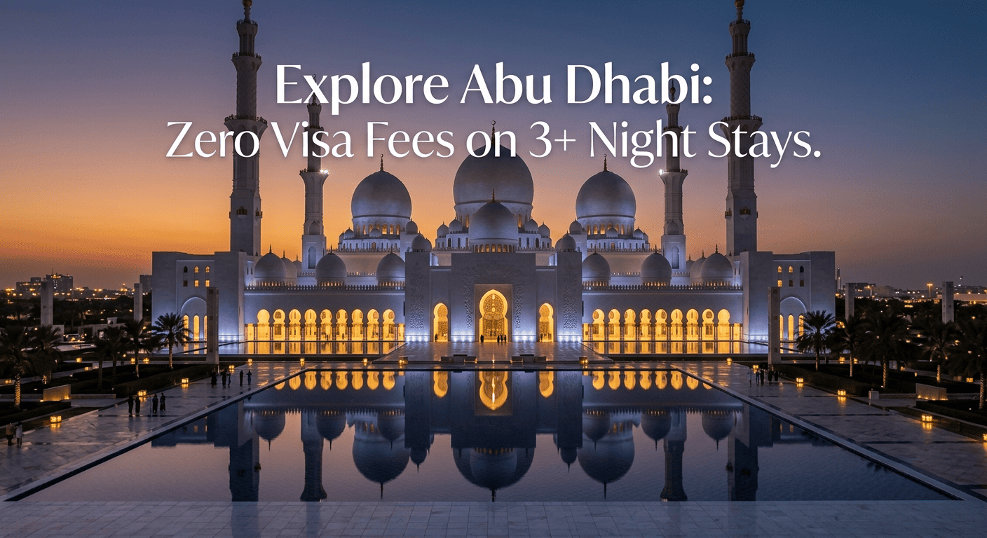 Abu Dhabi Offers Free Entry Visas for Indian Travelers This Season