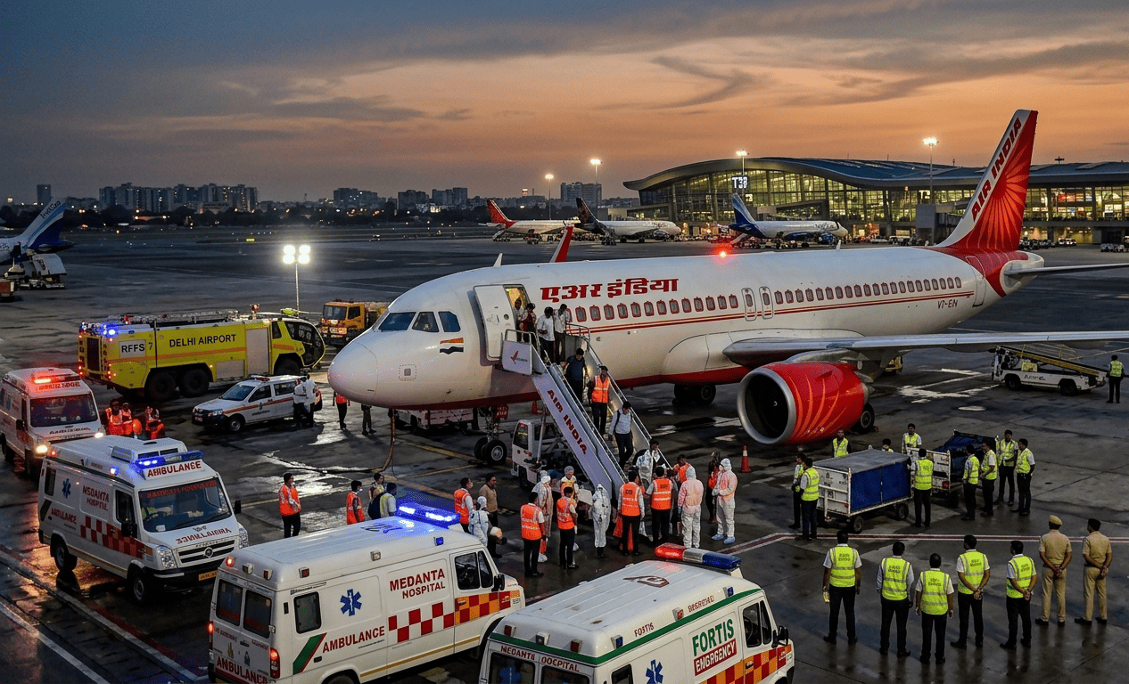 Air India Flight Hits Severe Turbulence Mid-Air, Leaving 17 Injured on Phuket-Delhi Route