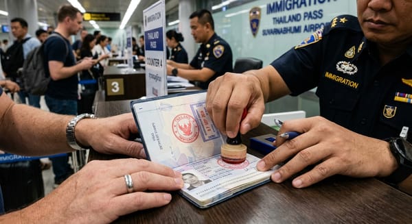Thailand Ends 60-Day Scheme, Reverting Visa-Free Entry to 30 Days Starting September 15