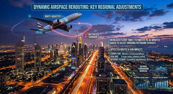 UAE Airlines Announce Delays and Cancellations as Regional Airspace Reroutings Disrupt Schedules