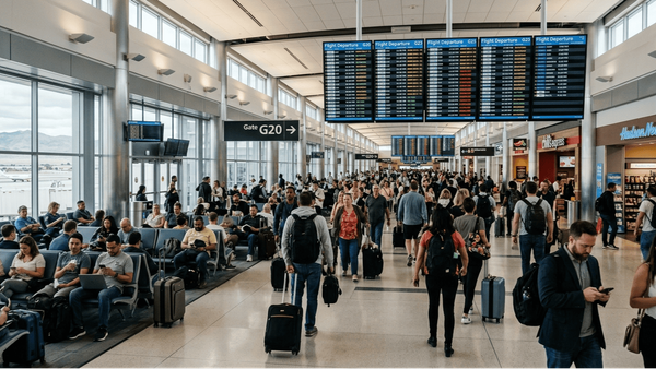 Strong Winds and Staffing Constraints Trigger Flight Delays at Las Vegas Airport