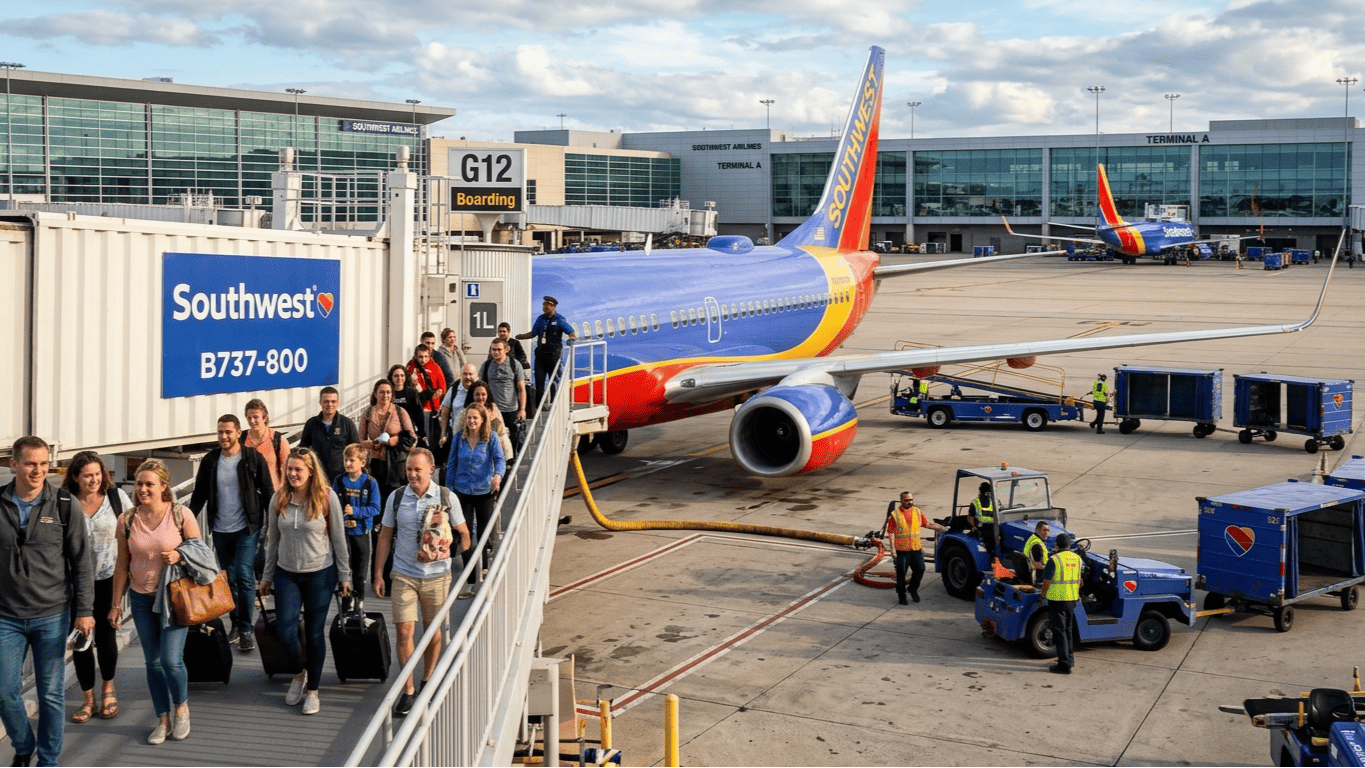 Southwest Airlines Cuts Fares by Up to 40% in Nationwide Limited-Time Travel Sale